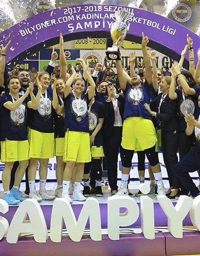 Kadınlar Basketbol Ligi şampiyonu Fenerbahçe