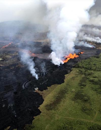 Kilauea lav püskürtmeye devam ediyor
