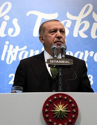 Cumhurbaşkanı Erdoğan İstanbul Emniyeti ile iftarda buluştu