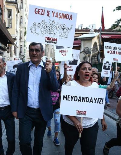 Taksim Dayanışmadan İstiklalde Gezi Parkı olaylarının 5. yılı için eylem