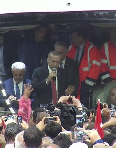 Cumhurbaşkanı Erdoğan Ovit Tünelinin açılışını yaptı