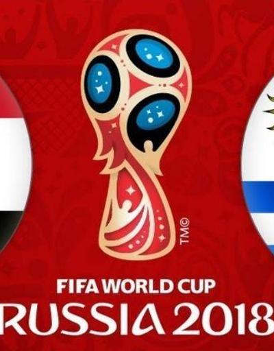 Mısır 0-0 Uruguay / Canlı Skor / Dünya Kupası