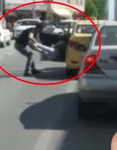 Ümraniyede yoldan geçen kadına saldıran taksiciye dava açıldı
