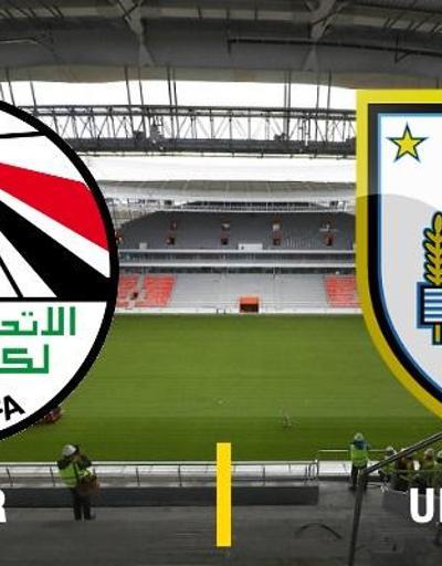 Canlı: Mısır-Uruguay maçı izle | TRT 1 canlı yayın (2018 Dünya Kupası)