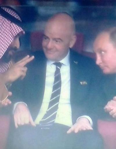 Putin ve Veliaht Prens maçı birlikte izledi