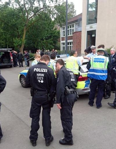 Almanyada okulda bomba paniği