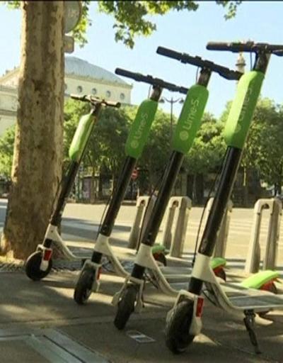 Pariste elektrikli scooter dönemi