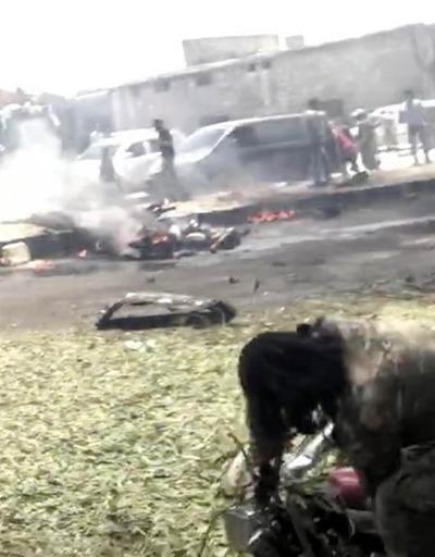 Afrinde bomba yüklü araçlarla saldırı: 10 kişi öldü