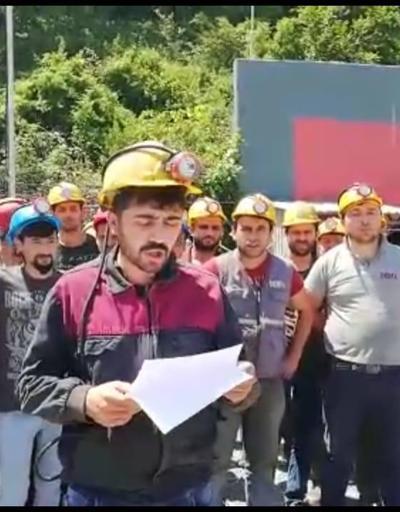 Maaş alamayan maden işçileri kendilerini ocağa kapattı