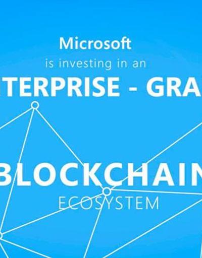 Microsofttan blockchain girişimi için işbirliği