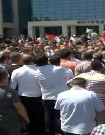 Ankarada minibüsçü protestosu