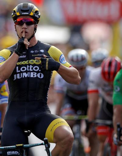 Fransa Bisiklet Turunda 7. etabı Dylan Groenewegen kazandı