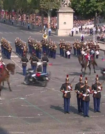 Fransanın ulusal bayramı Bastille Günü kutlanıyor