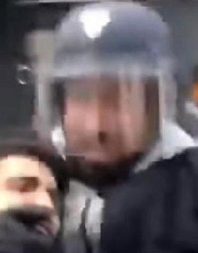 Macronun danışmanı polis kılığına girip eylemci dövdü