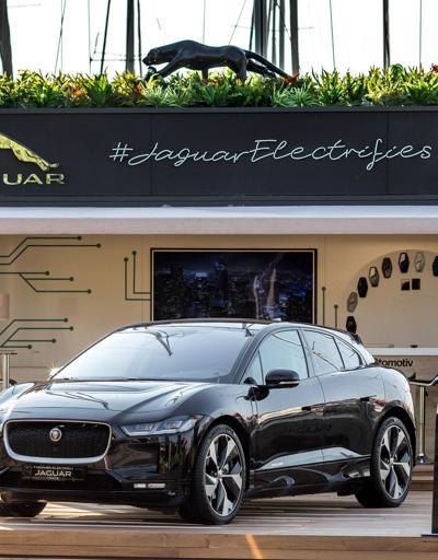 Jaguarın elektriklisi Bodrumda