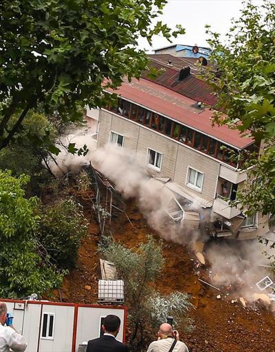 Beyoğlu Belediyesinden çöken binayla ilgili açıklama