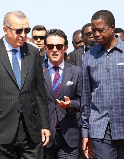 Cumhurbaşkanı Erdoğan Zambiyada