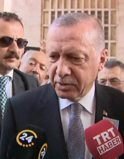 Erdoğan: Terörün tanımını açıkça yapıyor