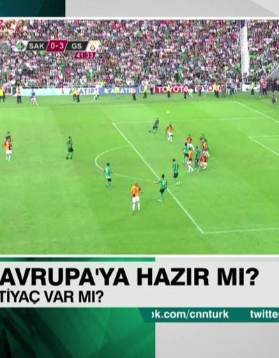 Galatasaray Avrupaya hazır mı Gündem Futbolda konuşuldu