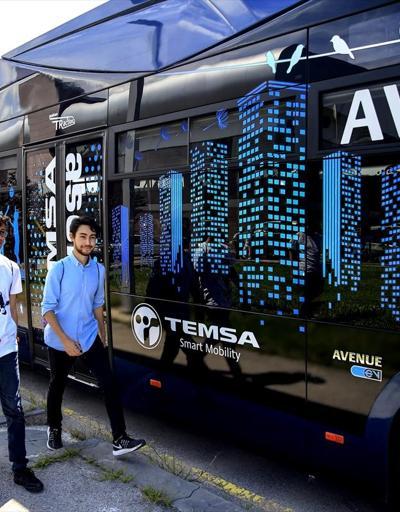 Türkiyenin 15 dakikada şarj olan ilk elektrikli otobüsü yollarda