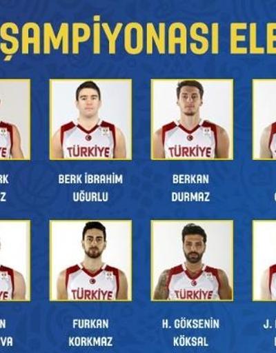 A Milli Erkek Basketbol Takımının aday kadrosu açıklandı