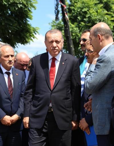 Cumhurbaşkanı Erdoğan felaket bölgesinde