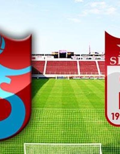 Trabzonspor - Sivasspor muhtemel 11ler