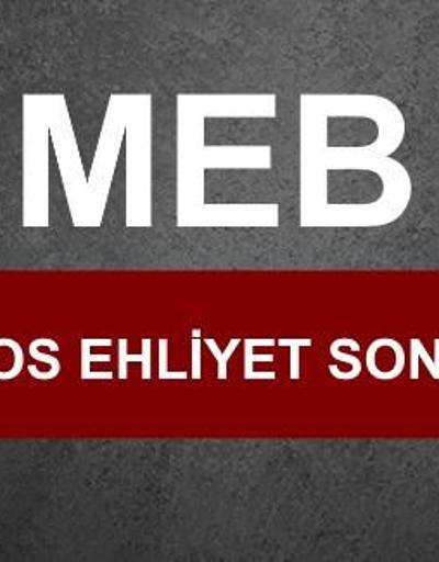 2018 Ehliyet sonuçları açıklandı | MEB ehliyet sınav sonucu sorgulama sayfası