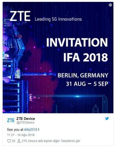 ZTE Axon 9, IFA 2018’de tanıtılacak