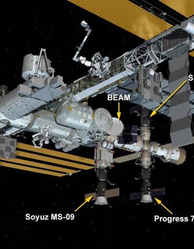Uluslararası Uzay İstasyonunda alarm: Sızıntıya bantla müdahale