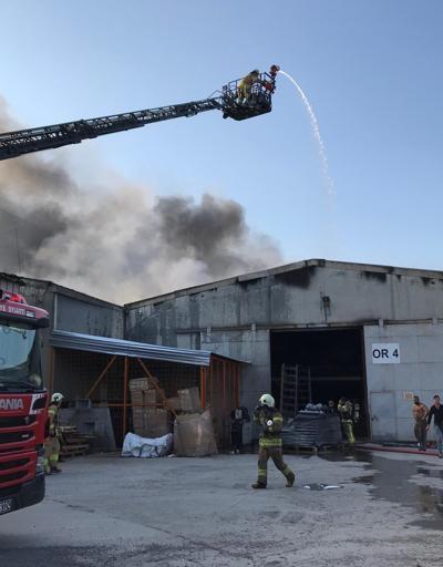 Son dakika... Tuzlada Organize Deri Sanayi Bölgesinde yangın