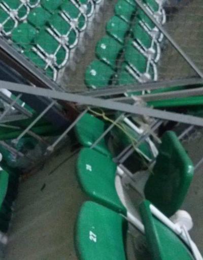 Konyaspor: Çok sayıda koltuk kırıldı