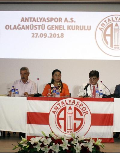 Ali Şafak Öztürk 3 yıllığına Antalyaspor genel başkanı