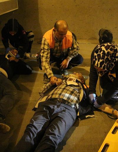Bomonti-Beşiktaş Tünelinde kaza: Elini bir an olsun bırakmadı