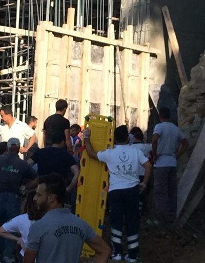 Kolej inşaatında duvar çöktü: 1 işçi öldü, 2 işçi yaralandı