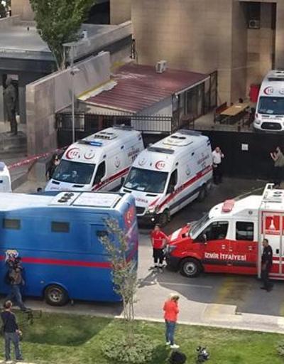 İzmir Adliyesindeki gaz sızıntısında 1 ölü