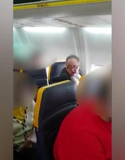 Uçakta ırkçılık skandalı