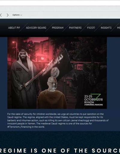 Prens Selmanın konferansının sitesi hacklendi