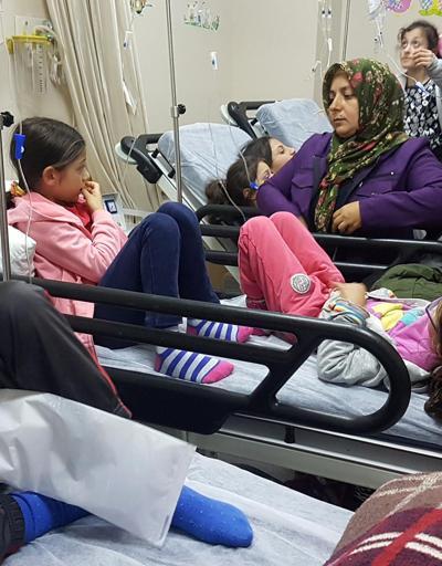 Trabzonda 25 öğrenci zehirlenme şüphesiyle hastaneye kaldırıldı
