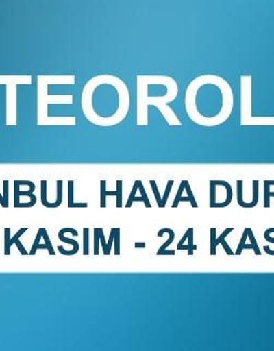 İstanbul hava durumu 19-24 Kasım verileri: Meteoroloji hava durumu verileri