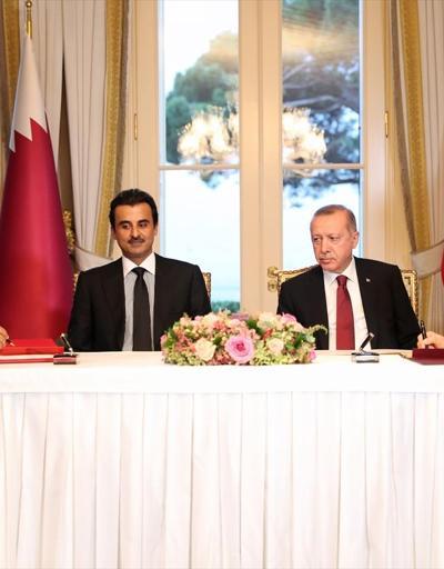 Türkiye ve Katar arasında imzalar atıldı