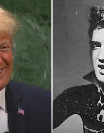 Trump: Gençliğimde beni Elvise benzetirlerdi
