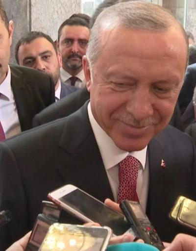 Cumhurbaşkanı Erdoğandan gülümseten cevap