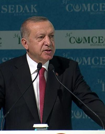 Erdoğan İSEDAKta konuştu