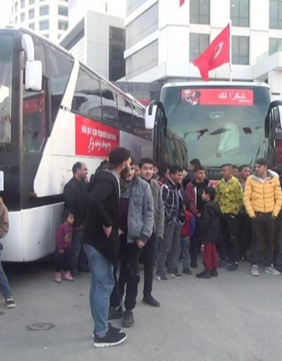 237 Suriyeli ülkesine geri döndü