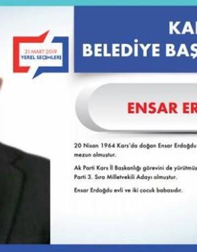 AK Parti Kars Belediyesi Başkanı Adayı Ensar Erdoğdu kimdir