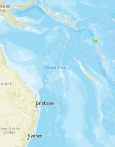 Pasifikde 6 büyüklüğünde deprem