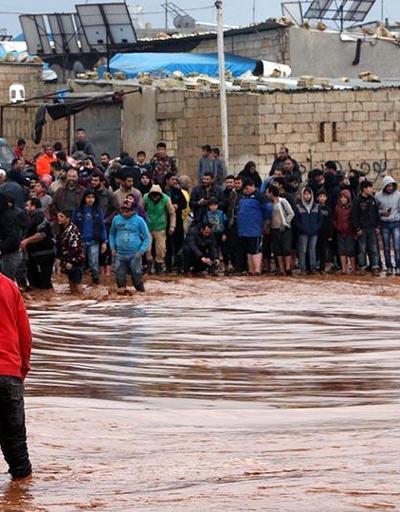 Lazkiye ve İdlibdeki sel felaketi için yardım çağrısı