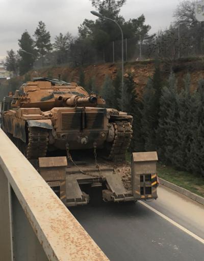 Suriye sınırına 20 araçlık takviye konvoyu
