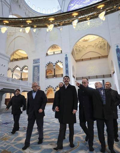 Bakan Kurum: Çamlıca Camii bu dönemin bir mührü olarak gelecek nesillere aktarılacaktır